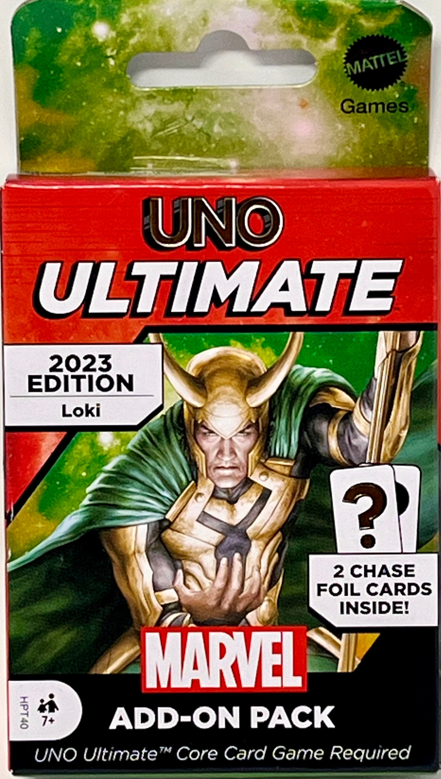 Uno Ultimate Marvel Add-On Pack Loki Character Deck w/Foil Cards