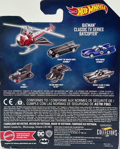 Hot Wheels 1966 Batman Classic TV Series Batcopter