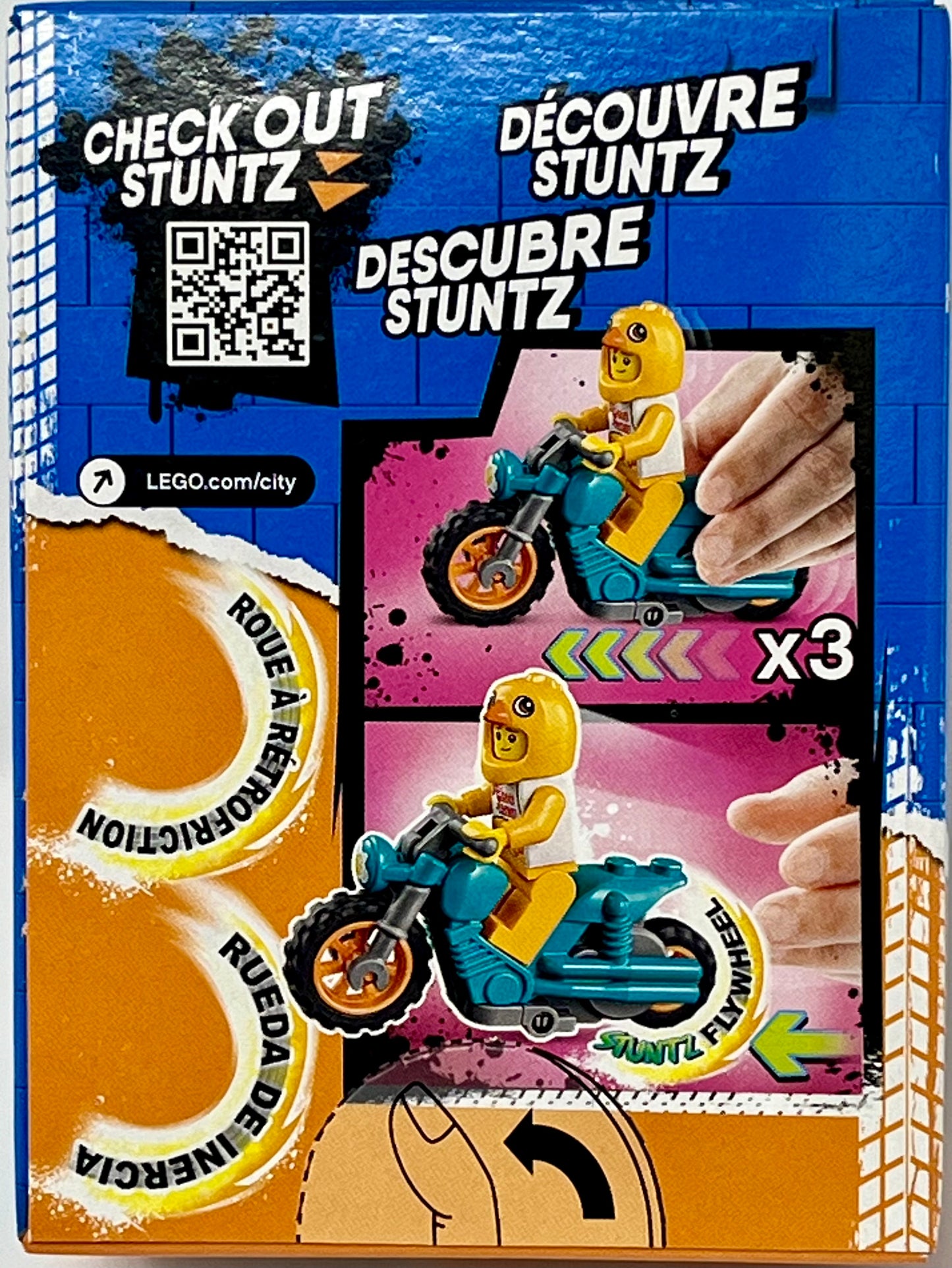 Lego Stuntz 60310 Chicken Stunt Bike Stuntz Flywheel