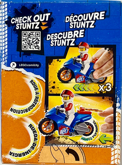 LEGO City Rocket Stunt Bike (60298) w/Stuntz Flywheel 14 Pieces