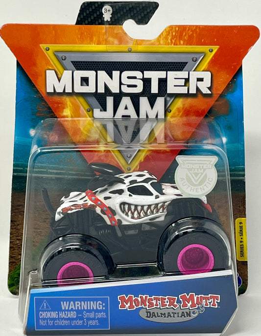 Monster Jam  Authentic Monster Mutt Dalmatian  1:64 Diecast Wristband And Poster