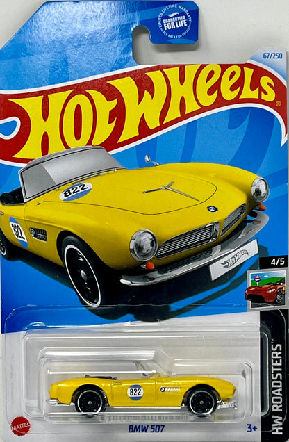 Hot Wheels BMW 507 Yellow HW Roadsters