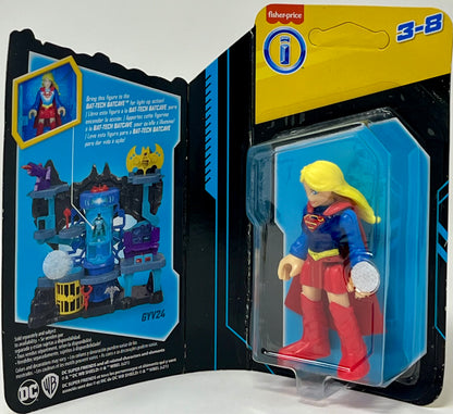 Imaginext Figure DC Super Friends Super Girl FIGURE  #13 Light-Up W/Bat-Tech