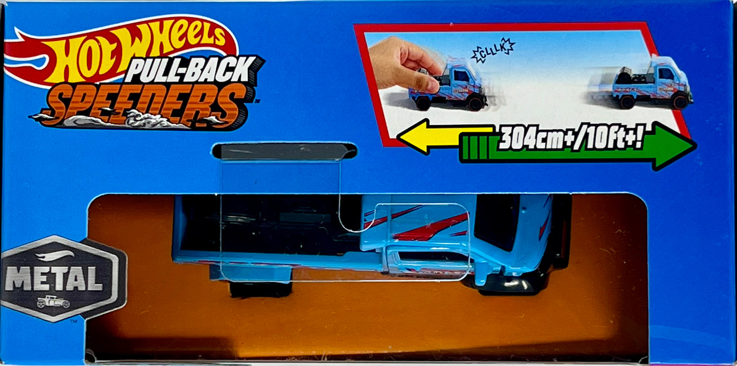 Hot Wheels Pull-Back Speeders Mighty K w/Opening Doors