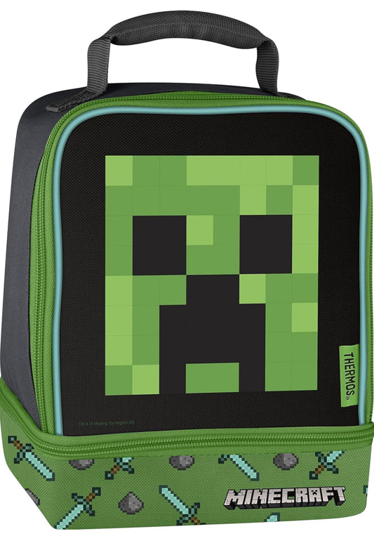 Thermos Minecraft Creeper Insulated Lunch Box