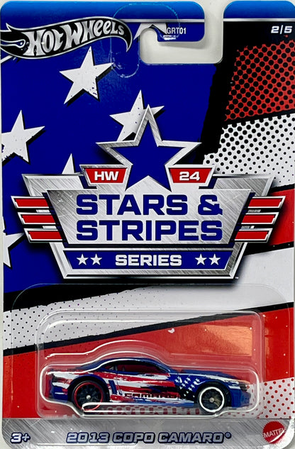 Hot Wheels 2024 Stars And Stripes 2/5 2013 COPO Camaro Walmart Exclusive