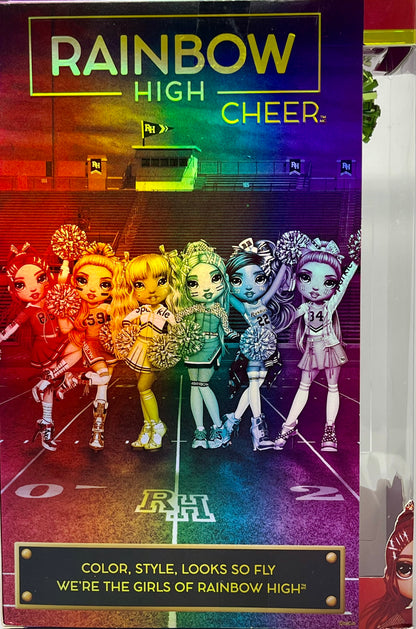 Rainbow High Cheer Jade Hunter Green Fashion Doll