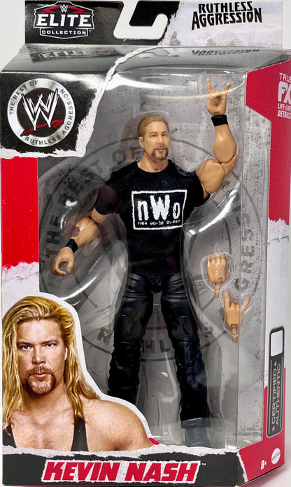 WWE Kevin Nash NWO Elite Ruthless Aggression Series 3  6" Certified Authentic