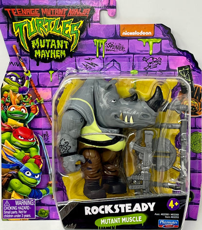 Teenage Mutant Ninja Turtles Mutant Mayhem Rocksteady Mutant Muscle