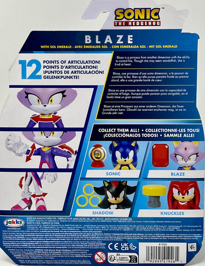 Jakks Pacific Sonic The Hedgehog Blaze Action Figure - (41926)