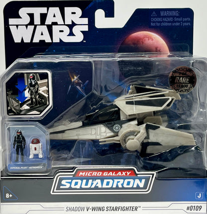 Star Wars Micro Galaxy Squadron Shadow V-Wing Starfighter 1 / 15,000 Rare Chase