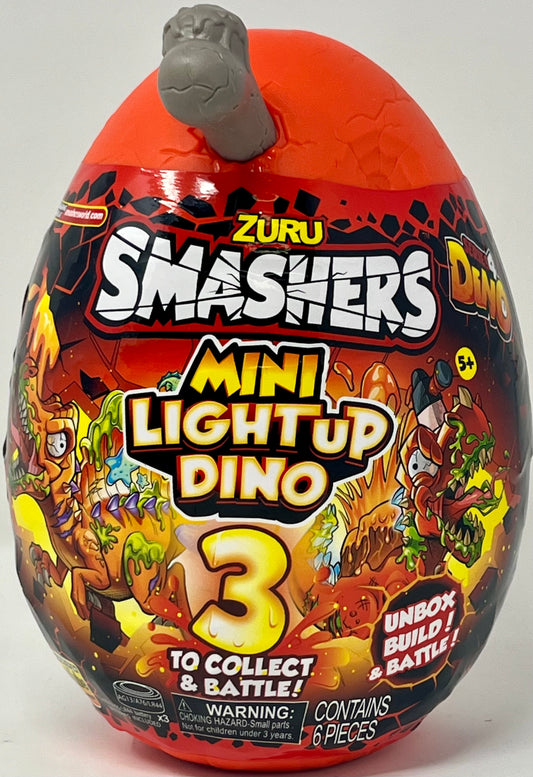 ZURU Smashers Series 4 Mini Light-Up Dino Surprise Egg Toy