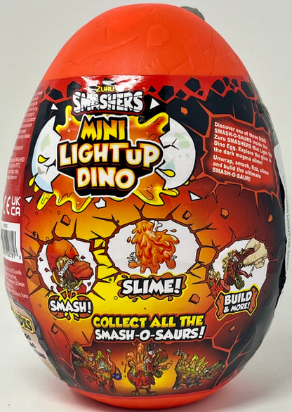 ZURU Smashers Series 4 Mini Light-Up Dino Surprise Egg Toy