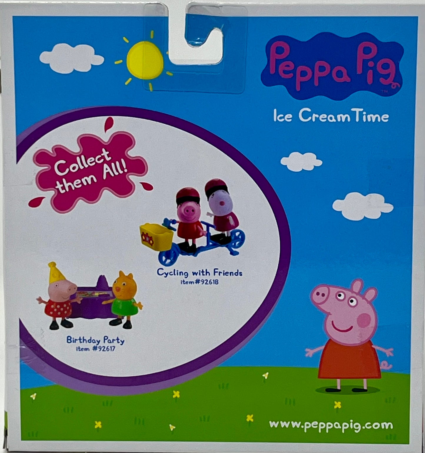 Peppa Pig Ice Cream Time Mini Figure Inc. George And Ice Cream