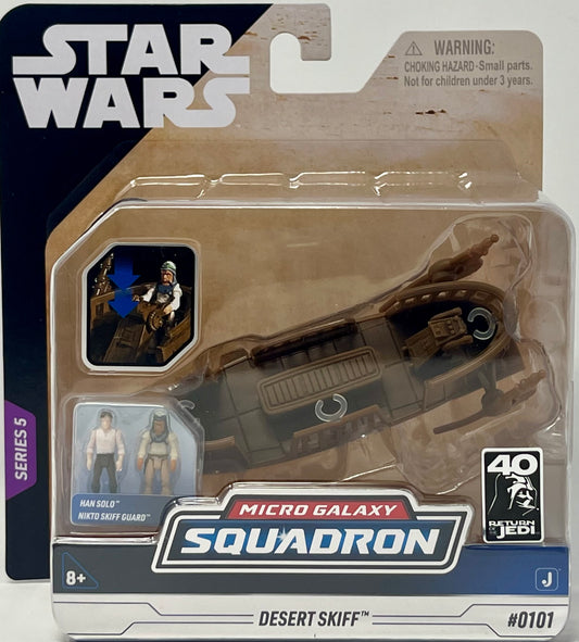 Star Wars Micro Galaxy Squadron Series 5 Desert Skiff #0101 SWJ0141