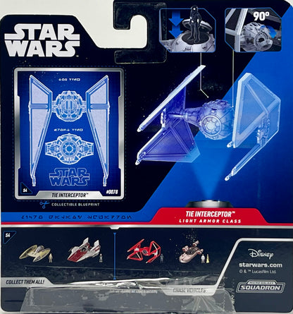 Jazwares Star Wars Micro Galaxy Squadron, Series 4 Tie Interceptor  #0078