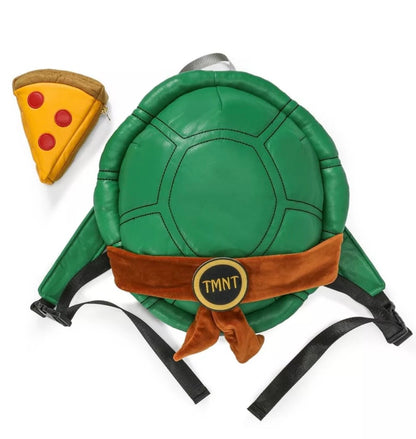 Teenage Mutant Ninja Turtles 12.5" Shell Backpack & Pizza Pouch - TMNT Kidrobot