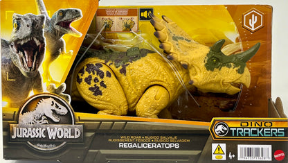 Mattel Jurassic World Wild Roar Dino Trackers - Regaliceratops