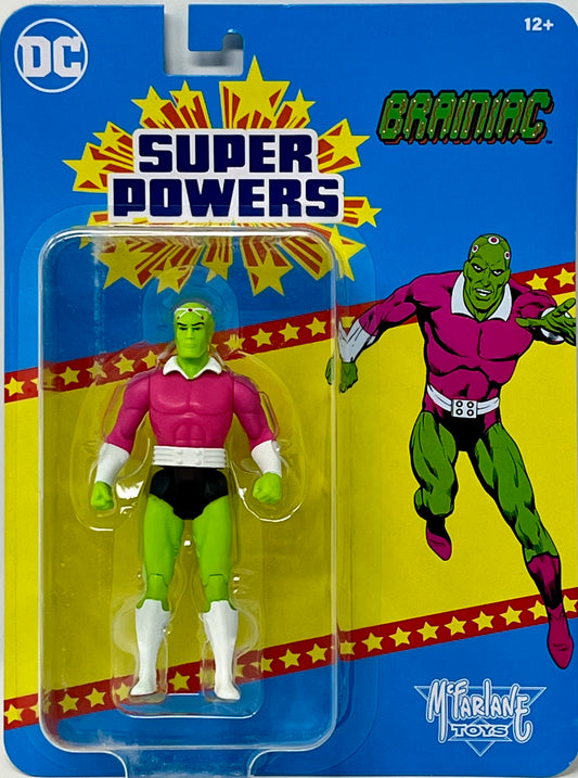 Super Powers Brainiac 5 Inch Action Figure DC Collectibles  Mcfarlane