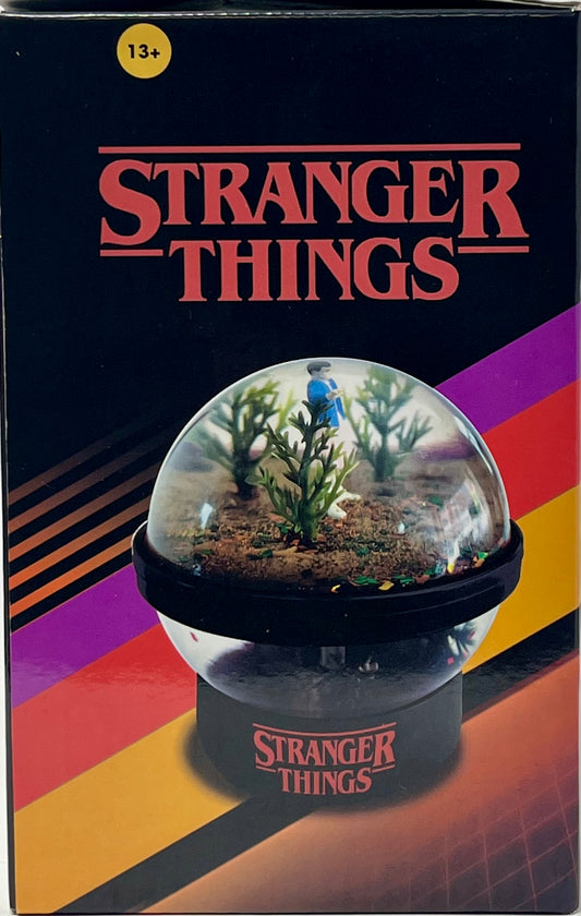 Netflix Stranger Things Double Sided Upside Down Snow Globe Eleven  & Demogorgon