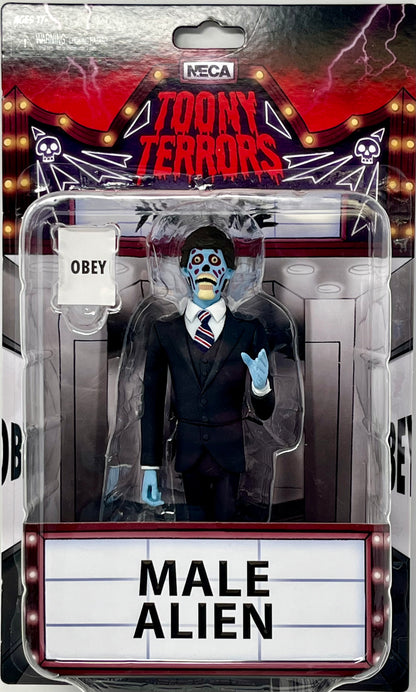 NECA They Live Toony Terrors Male Alien