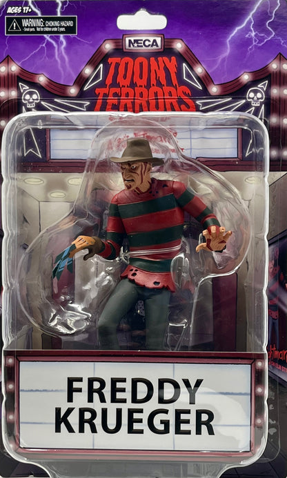 Neca Reel Toys Toony Terrors A Nightmare on Elm Street Freddy Krueger 6" Figure