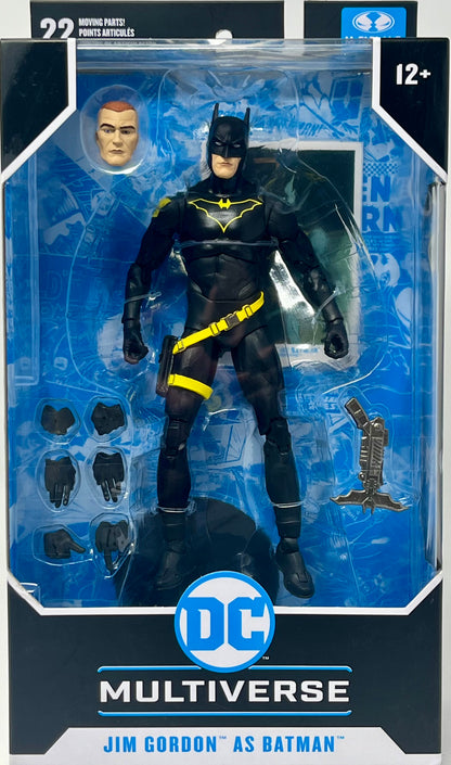 McFarlane DC Multiverse Jim Gordon As Batman Batman Endgame 7" Action Figure