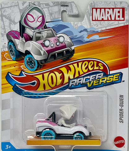 Spider-Gwen Marvel Racer Verse Hot Wheels Marvel Character Cars