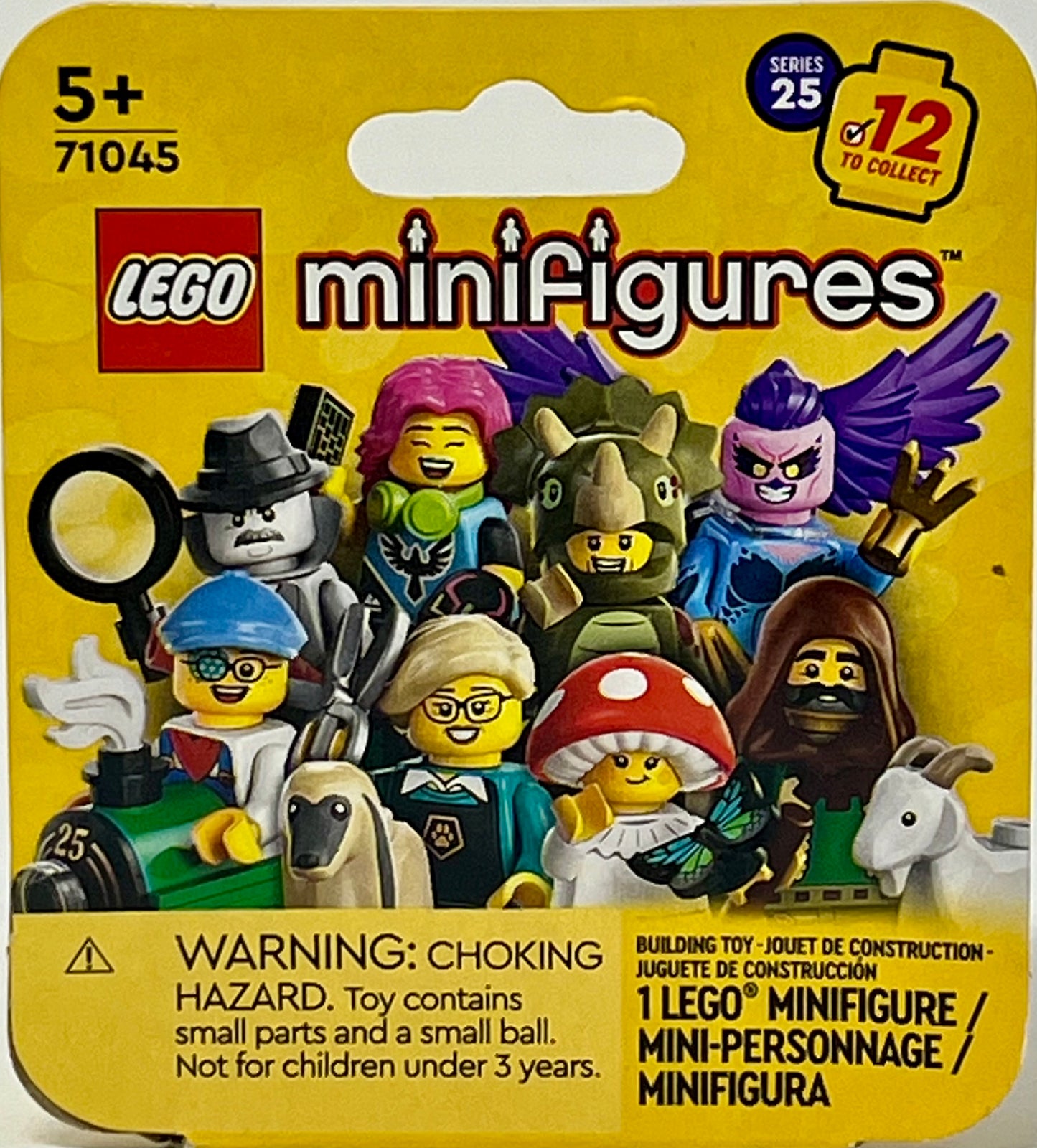 LEGO Series 25 Triceratops Costume Fan Minifigure