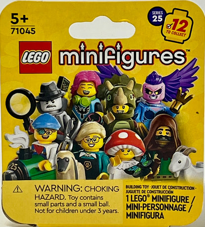 LEGO Series 25 Triceratops Costume Fan Minifigure