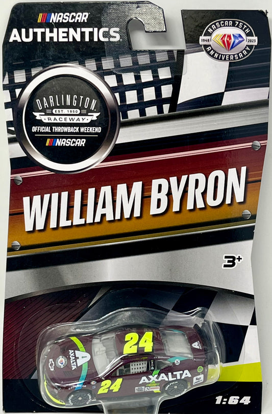 William Byron #24 Axalta Throwback 1:64 Lionel Darlington Throwback