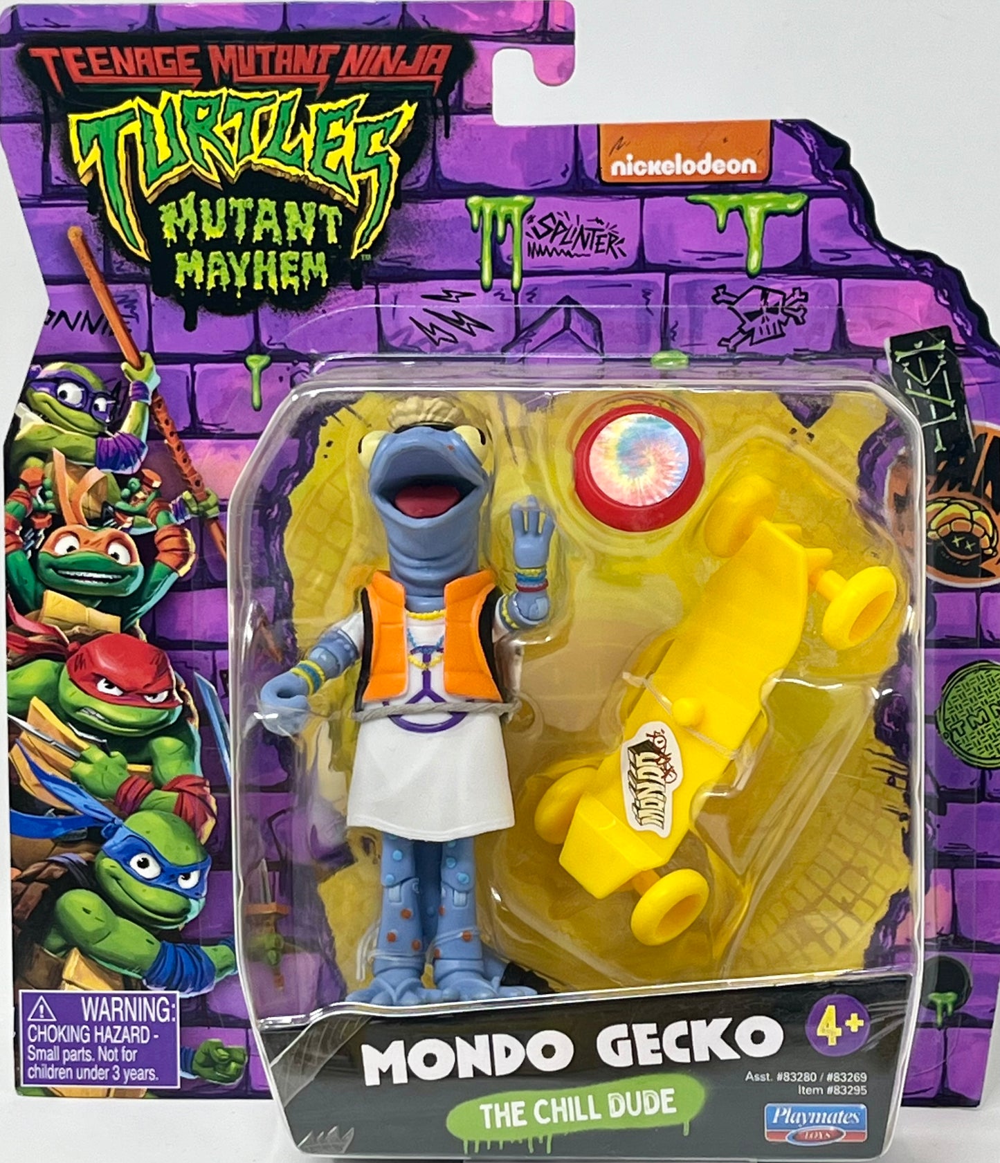 Teenage Mutant Ninja Turtles: Mutant Mayhem Mondo Gecko The Chill Dude