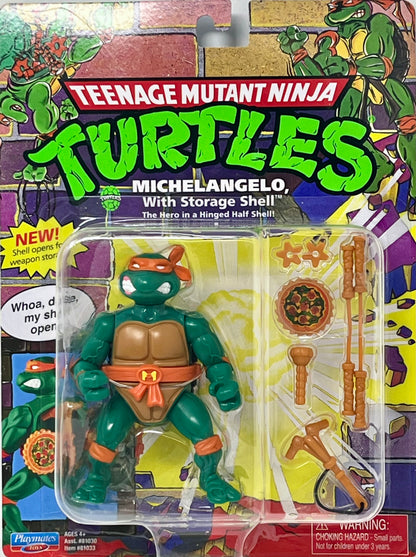 Teenage Mutant Ninja Turtles Michelangelo Playmates Action Figure