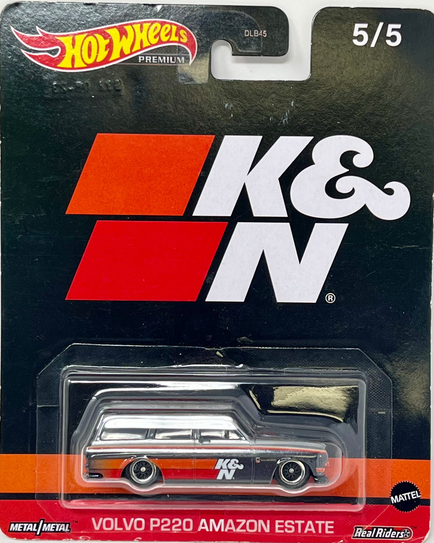 Hot Wheels Volvo P220 Amazon Estate K&N Premium 5/5 Pop Culture Real Riders