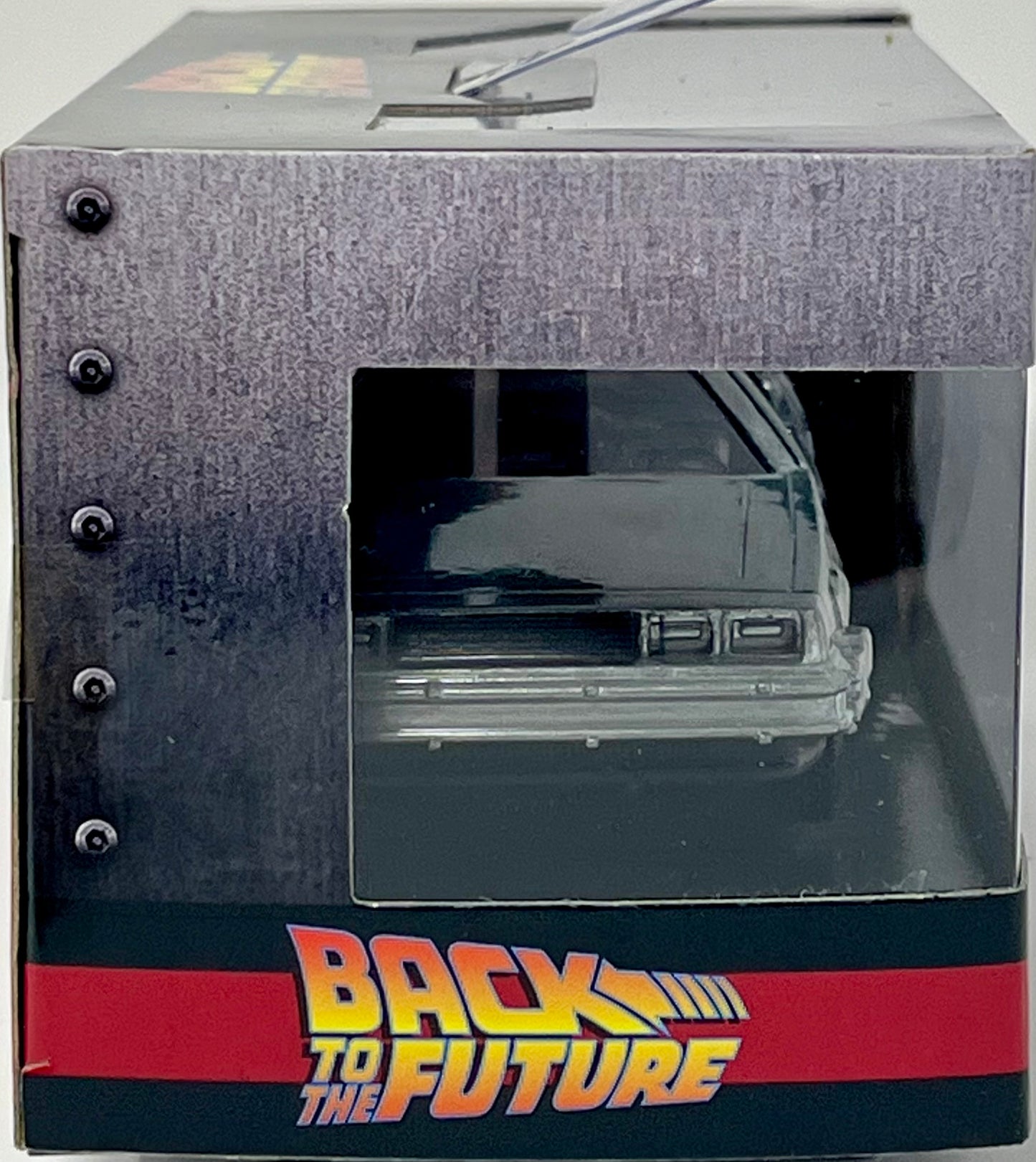 Jada Toys DeLorean DMC Time Machine Silver Back to the Future 1/32