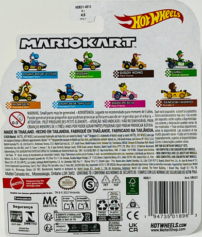 Hot Wheels Mario Kart TANOOKI MARIO Bumble V Diecast 1:64 Scale