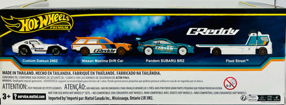 Hot Wheels Premium Diorama Fleet Street SUBARU BRZ Nissan Maxima Datsun