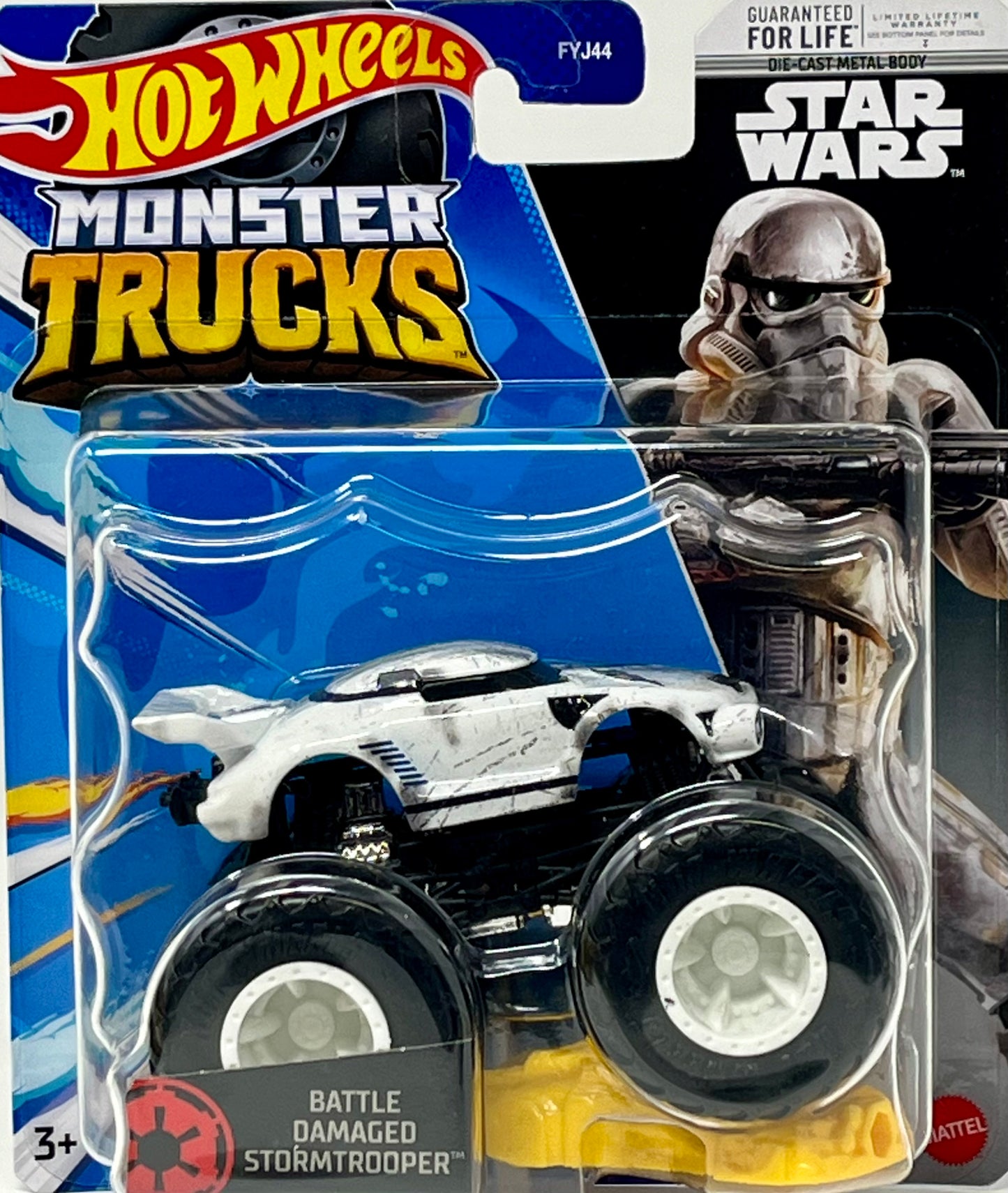 Hot Wheels Monster Trucks Battle Damaged Stormtrooper 1:64