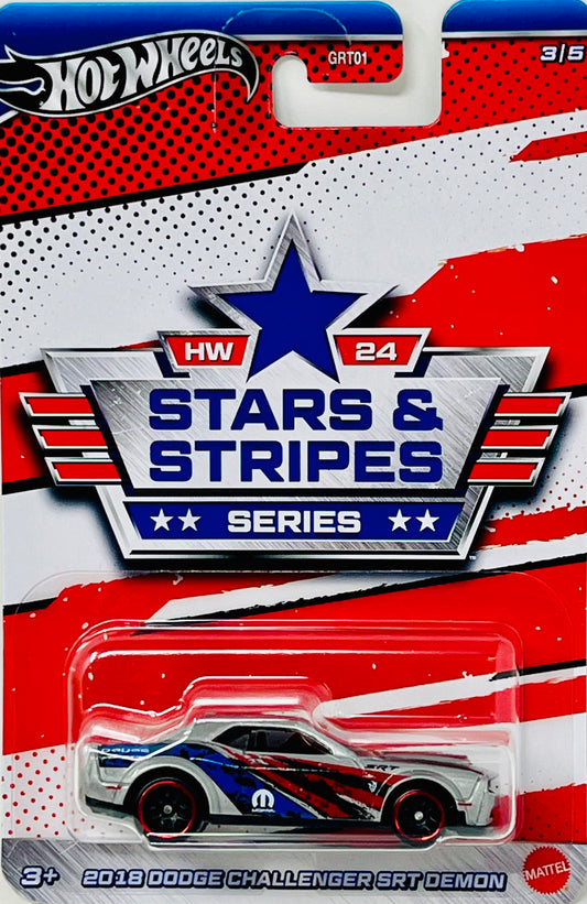 Hot Wheels Dodge Challenger SRT Demon Stars & Stripes Series