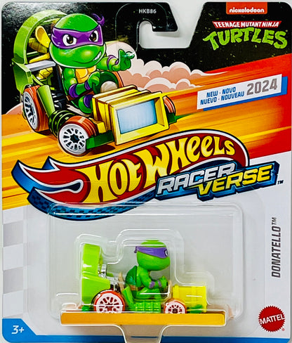 Hot Wheels Racer Verse TMNT Donatello Nickelodeon Mattel