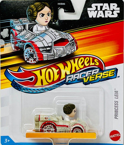 Hot Wheels Racer Verse Disney Star Wars Princess Leia Car Diecast 1:64 Scale