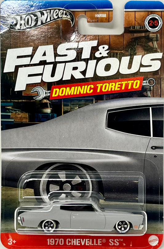 Hot Wheels Fast & Furious Dominic Toretto 1970 Chevelle SS