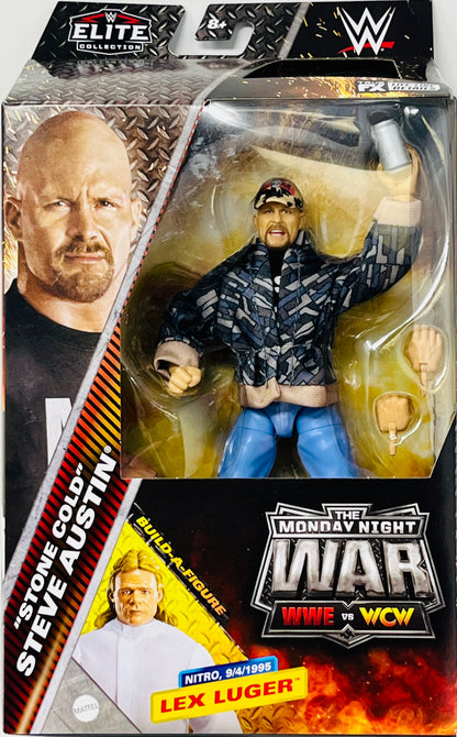 Stone Cold Steve Austin 6" WWE Elite Collection Monday Night War BAF Lex Luger