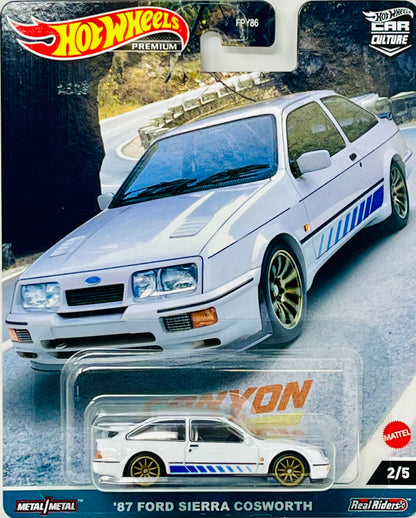 Hot Wheels Premium Ford Sierra Cosworth Car Culture Canyon Warrior