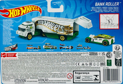 Hot Wheels Bank Super Rigs Bank Roller Hauler & Armored Car Money Clip