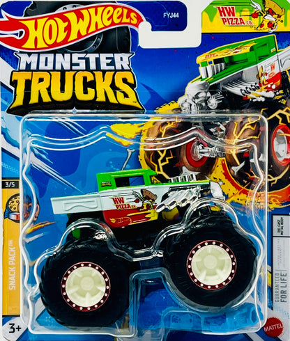 Hot Wheels Monster Trucks HW PIZZA CO. Snack Pack