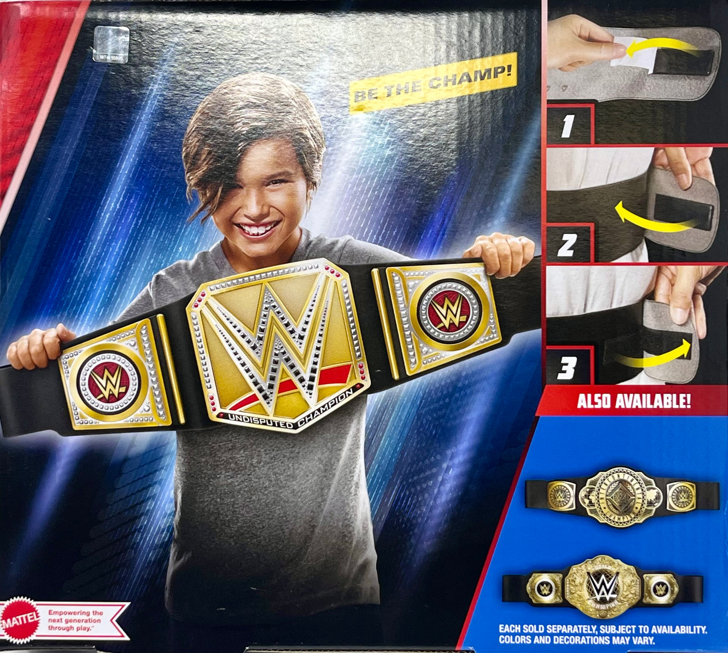 WWE Undisputed Championship Belt Gold