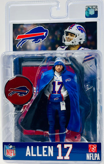 NFL Mcfarlane Figure Josh Allen Buffalo Bills 7” Authentic NFL Figure