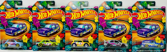 Hot Wheels Spring Easter Theme Full Set of 5