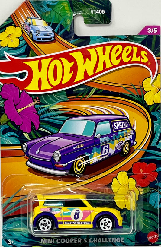 Hot Wheels Mini Cooper S Challenge Spring Racing